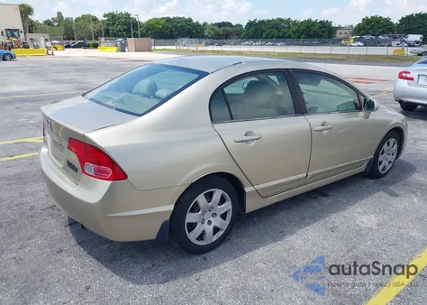 2007 Honda Civic Lx из США, поврежденный, VIN 1HGFA165X7L032741